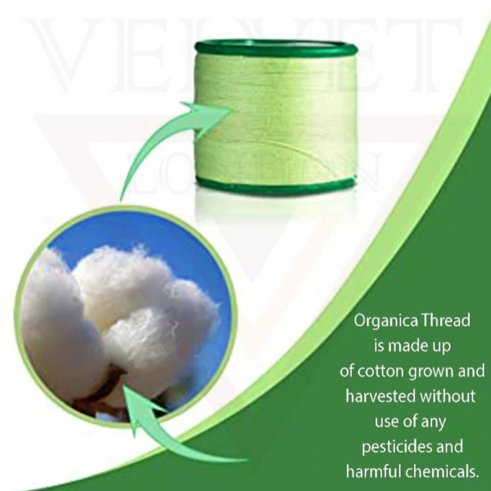 🏷3/$15 2 Spools Organic Threading Thread - Picture 5 of 5